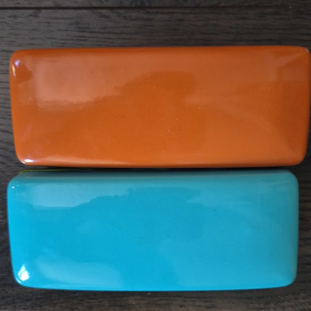 Pair Of Kate Spade Glasses Case With One Lens Cloth. Nice Condition - Picture 6 of 7